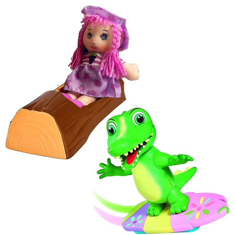 Игрален комплект Chippo Wissper Водния свят 015741 1-47/48/49/53, с една мека кукла 25см, 46см